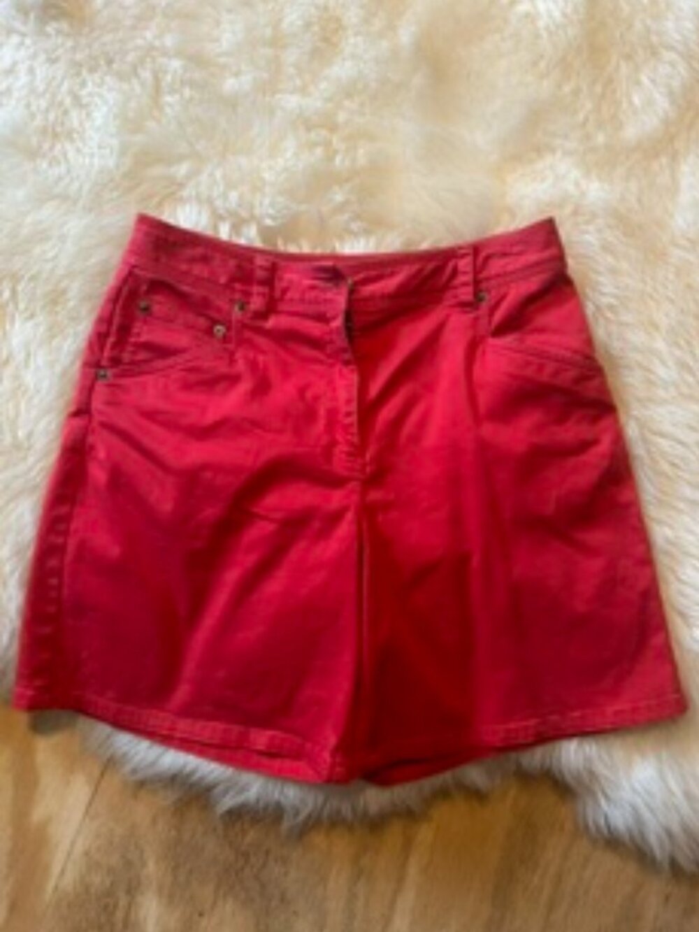 Talbots Stretch shorts, size 4, red